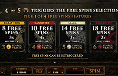 Game of Thrones Online Slot Machine